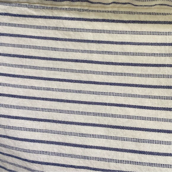 Madewell Jardin Off Shoulder Striped Beige/Tan Size Small - Picture 16 of 16